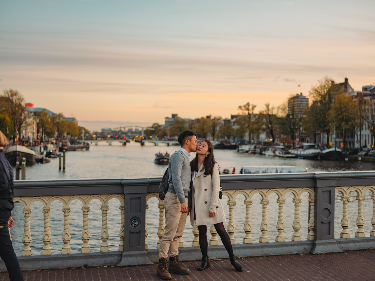 evening proposal photography amsterdam