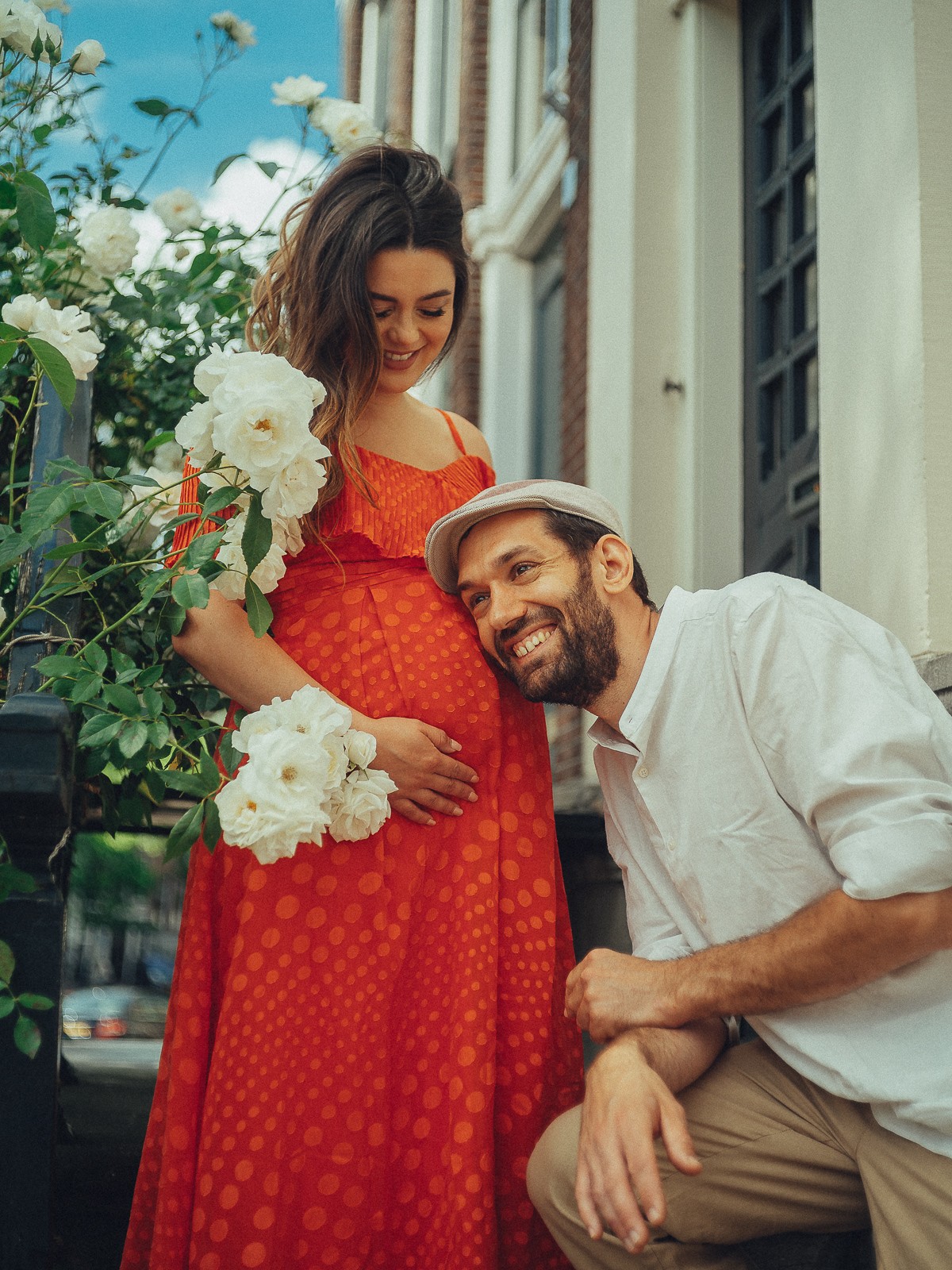 Candid Pregnancy Photoshoot In Amsterdam Rudenko Photography 