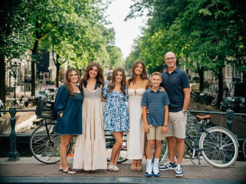 Traveling Family Photo Session in Amsterdam