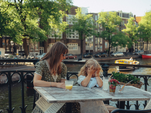 mother daughter photoshoot amsterdam