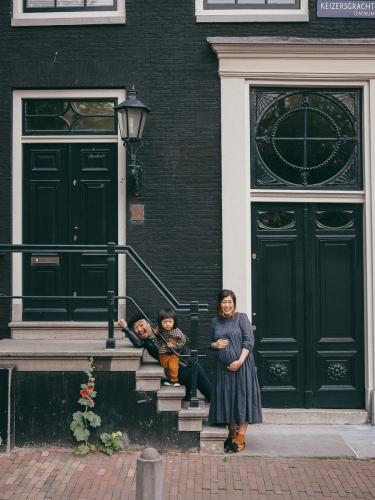 japanese family photoshoot amsterdam