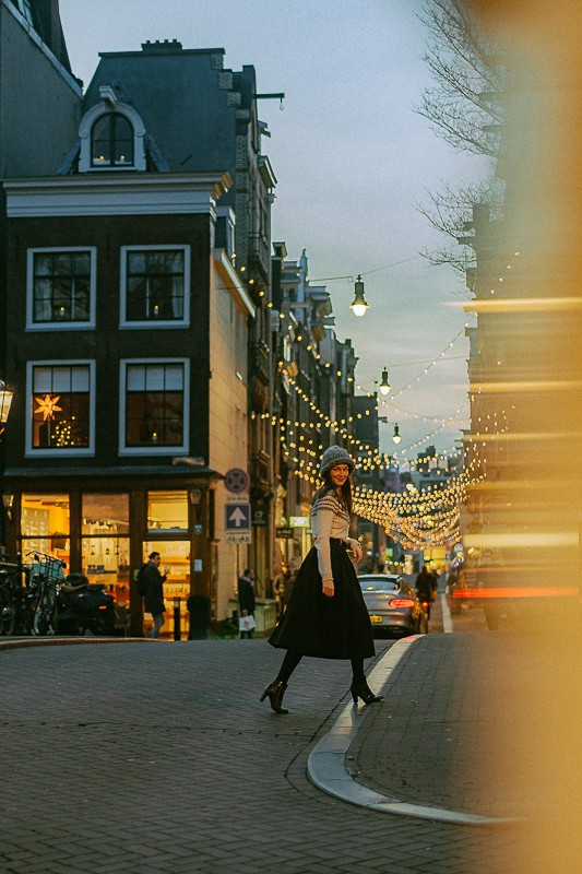 Christmas Photoshoot in Amsterdam