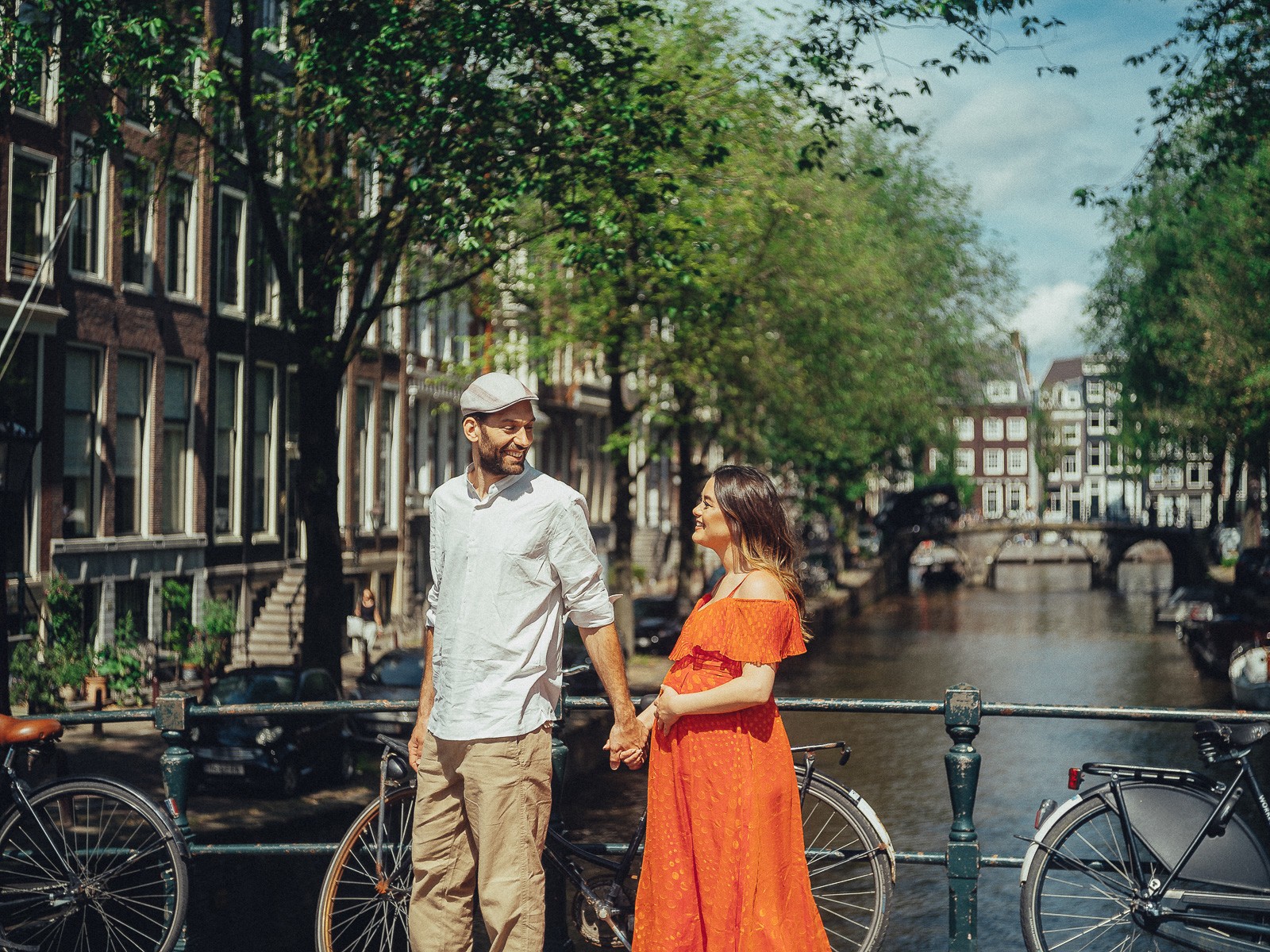 Candid Pregnancy Photoshoot in Amsterdam - Rudenko Photography