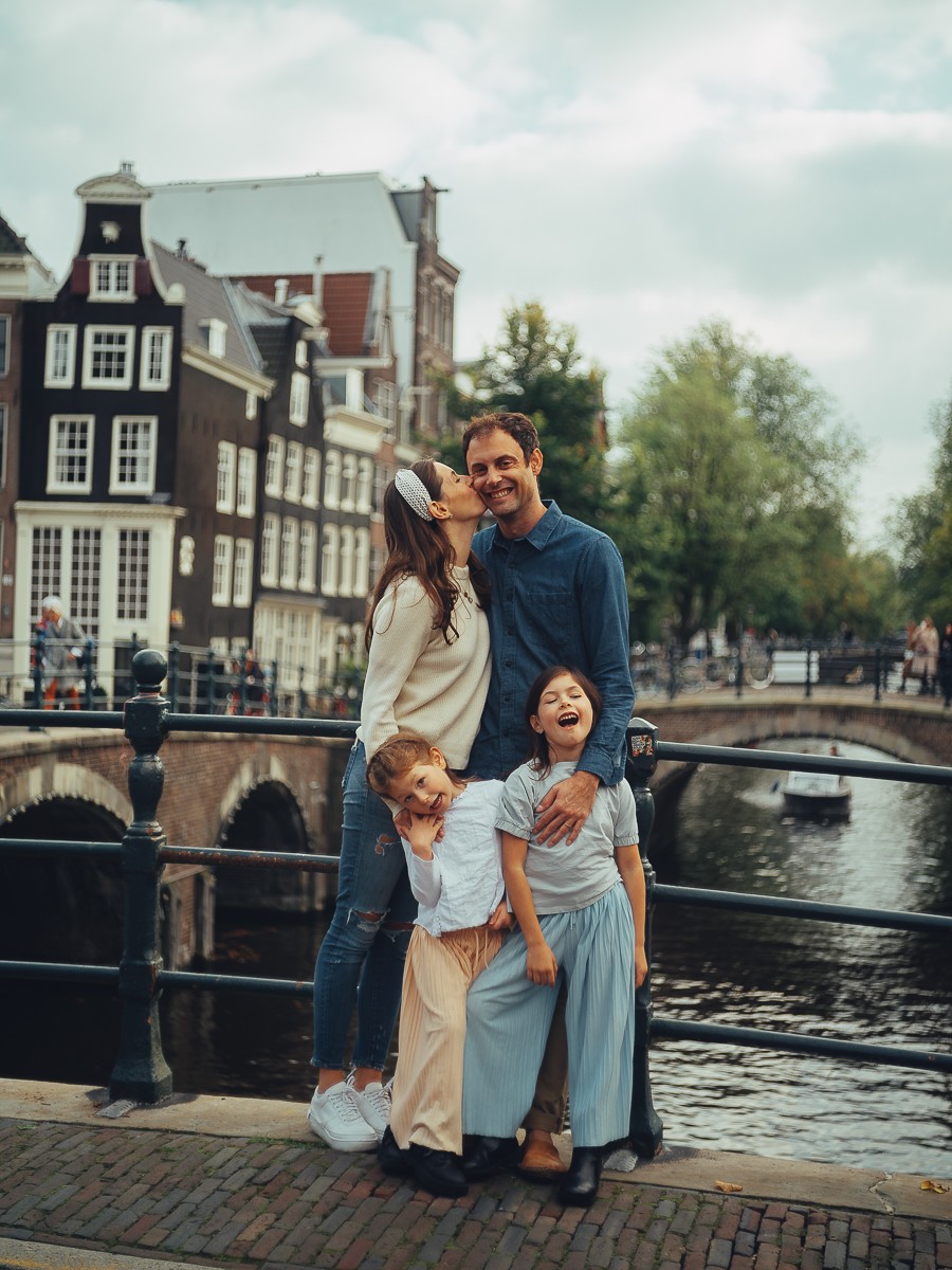 Familiefotografie sessie in Amsterdam