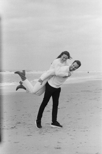 Analog Vintage Photoshoot on the Beach