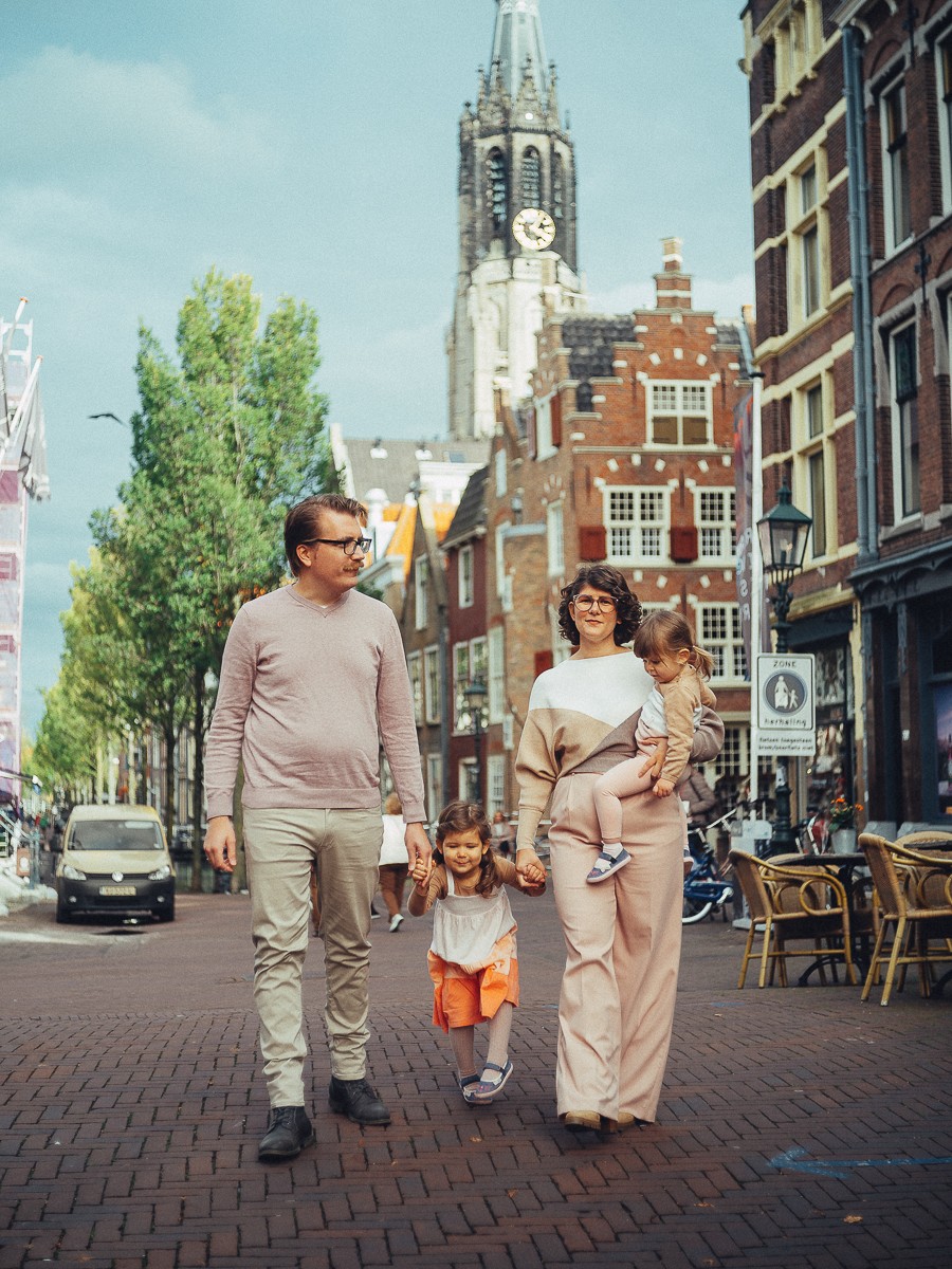 Authentic Family Photography in Delft
