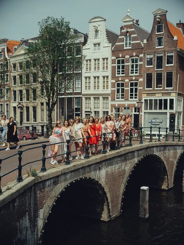 Vrijgezellenfotoshoot in Amsterdam
