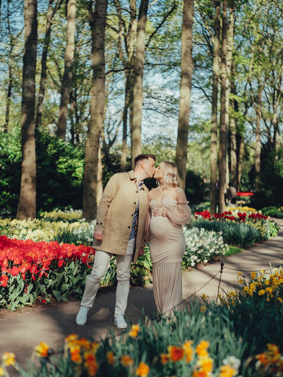 Pregnancy Photoshoot At Keukenhof Rudenko Photography 