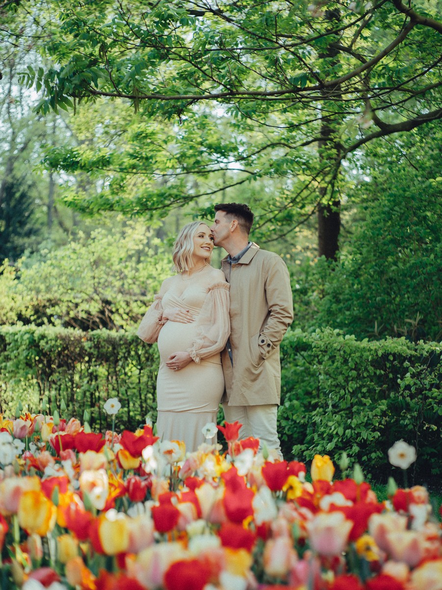 Pregnancy Photoshoot At Keukenhof Rudenko Photography 