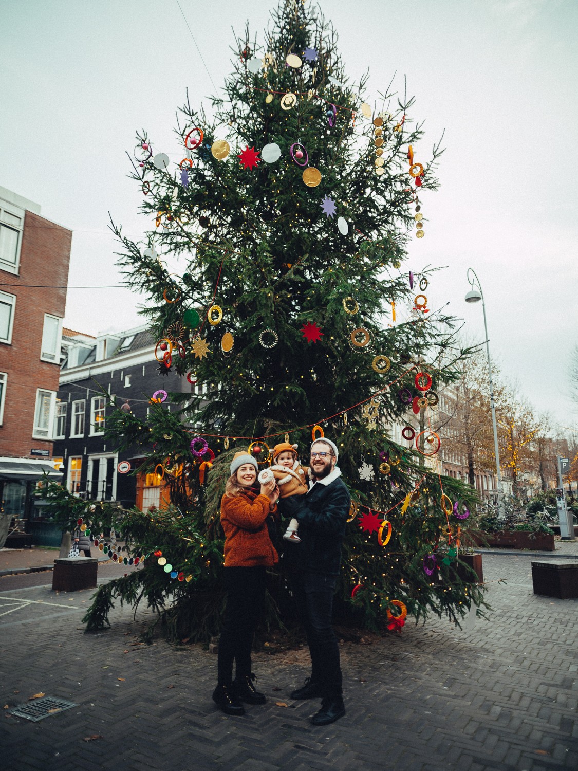 Family Winter Photoshoot in Amsterdam