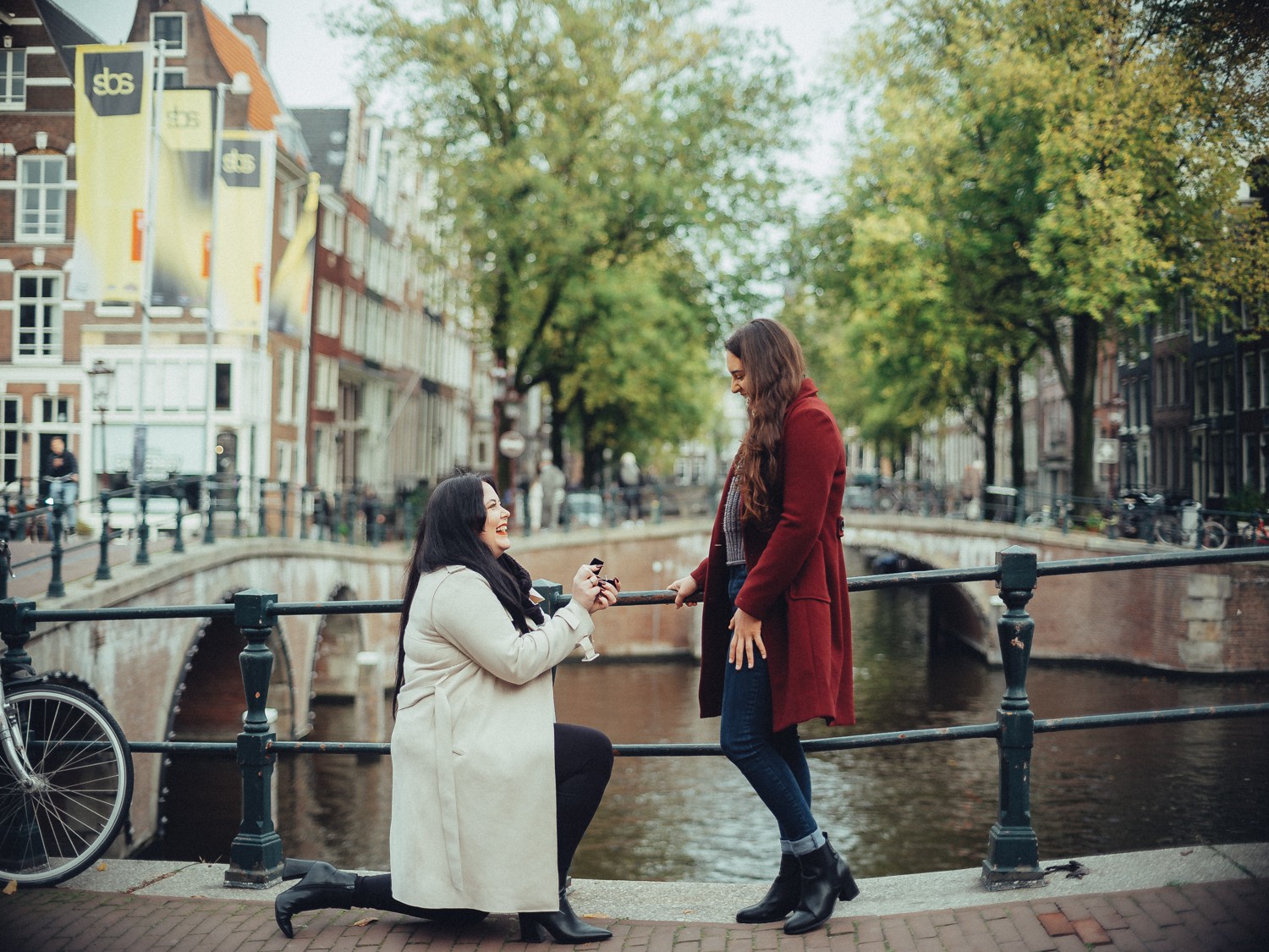 Queer Couple Photoshoot in Amsterdam