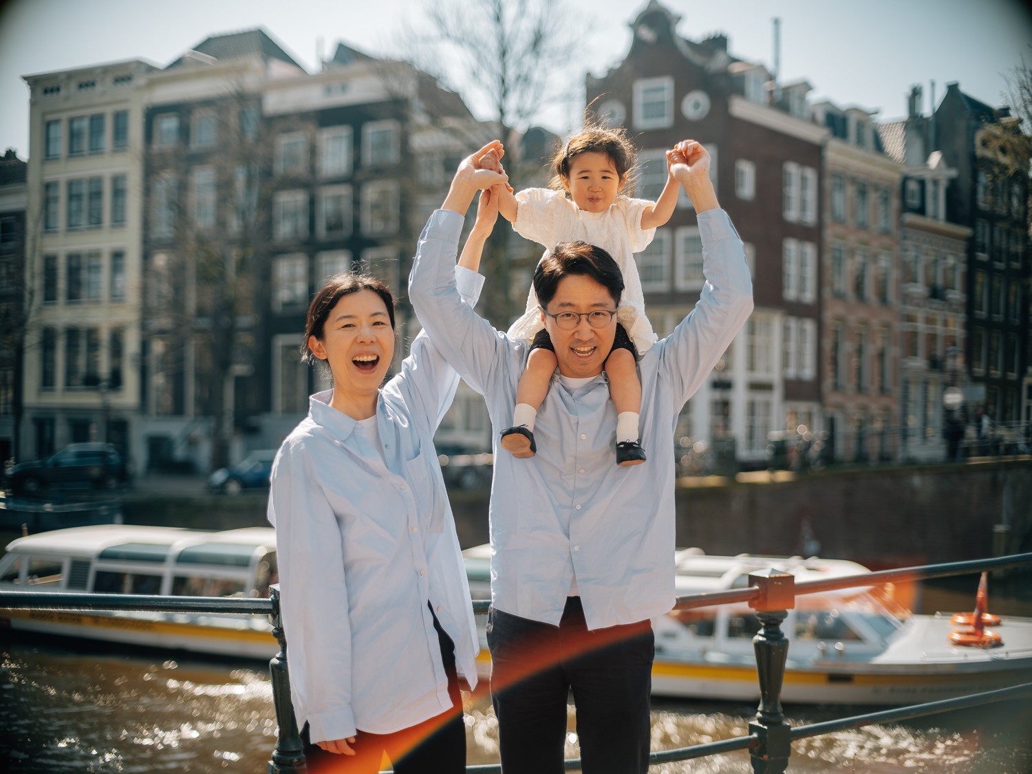 Autumn Family Photoshoot in Amsterdam