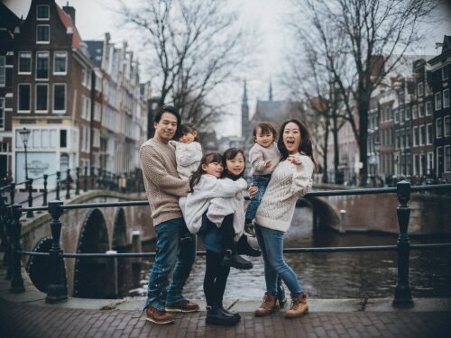 Professional Family Photos Amsterdam Canals