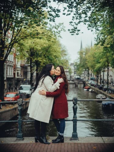 Queer Marriage Proposal Photos in Amsterdam