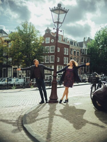 Surprise Marriage Proposal Photos in Amsterdam