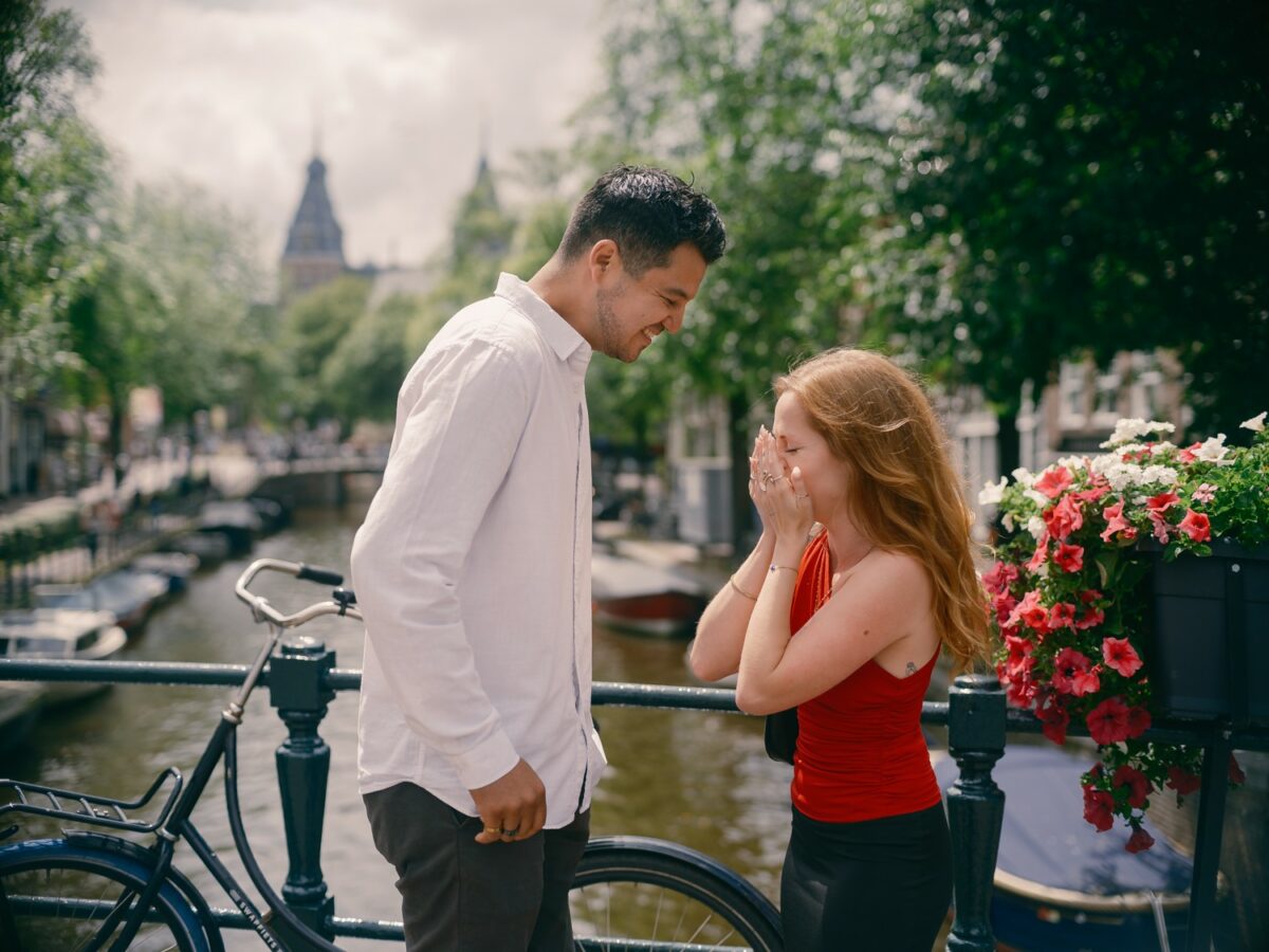 Amsterdam Surprise Marriage Proposal