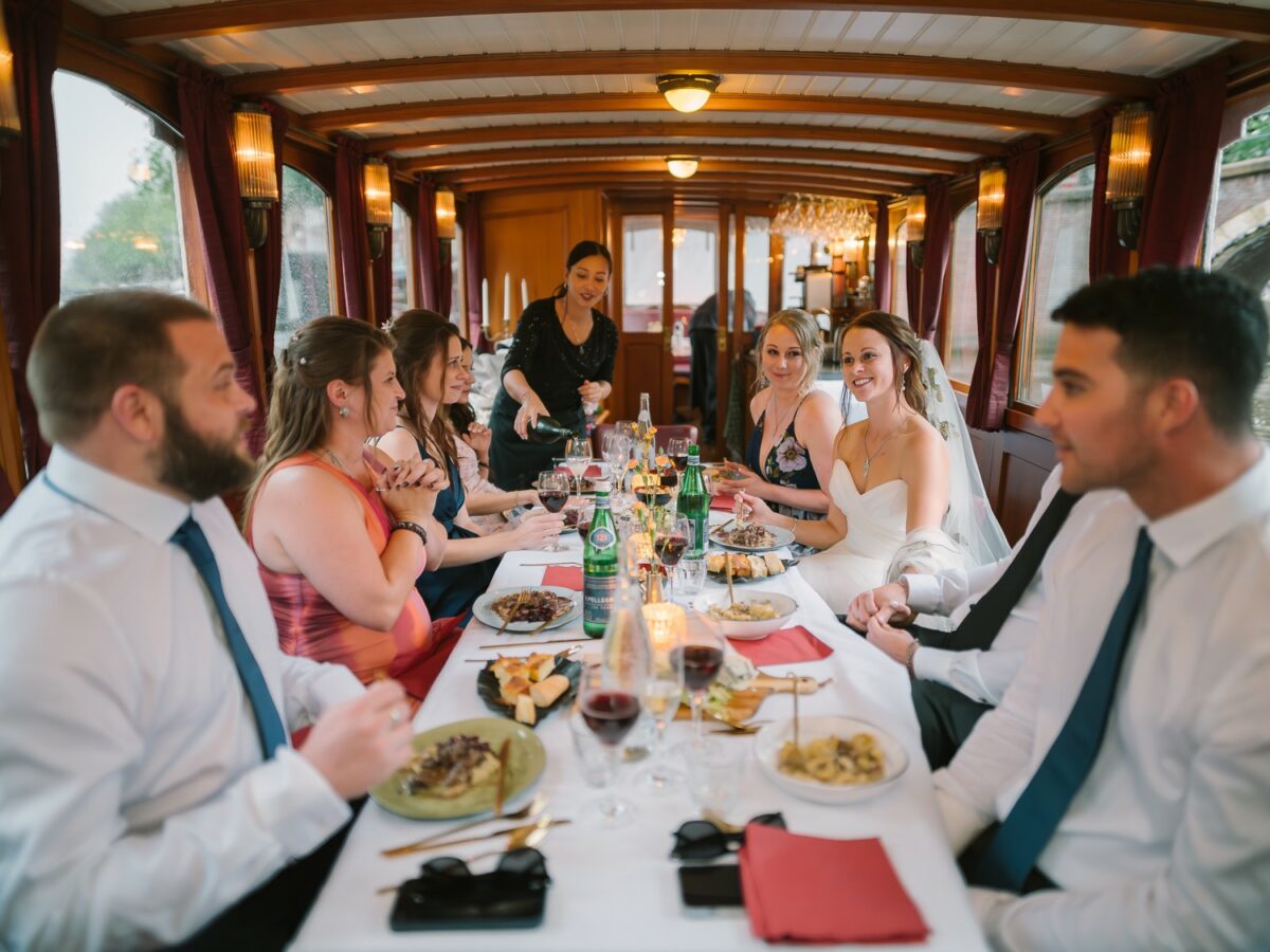 Amsterdam Boat Wedding Photoshoot