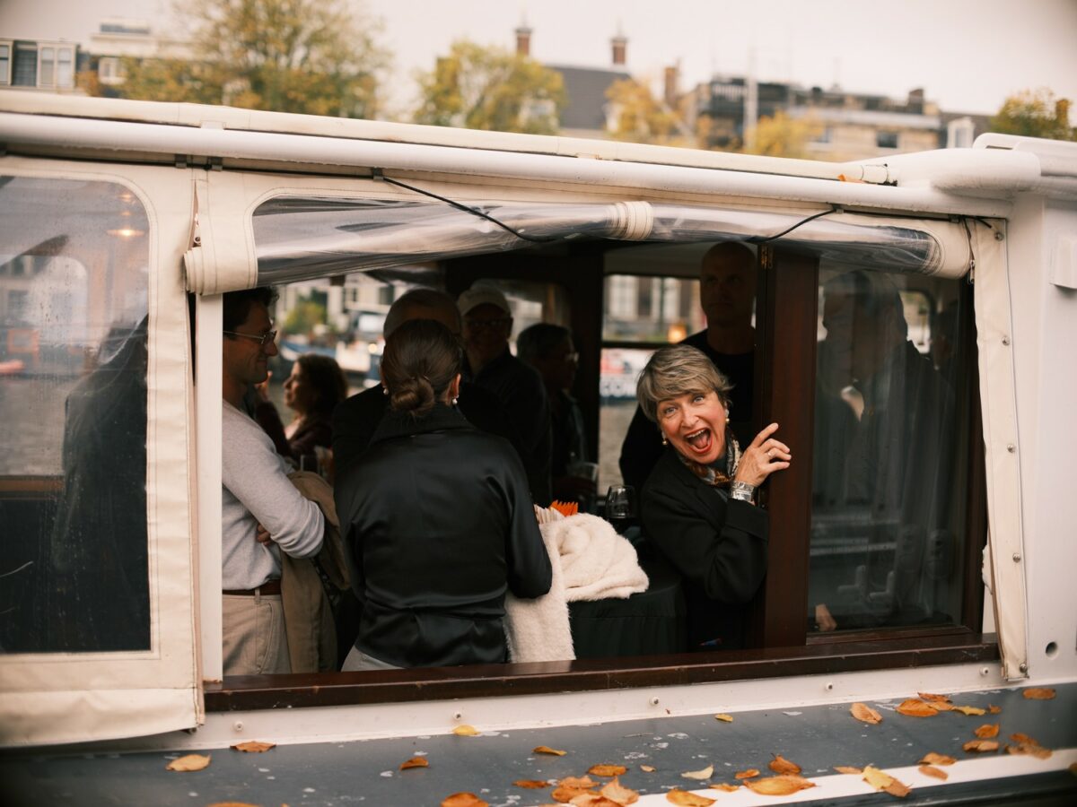 Company Canal Cruise Photoshoot in Amsterdam