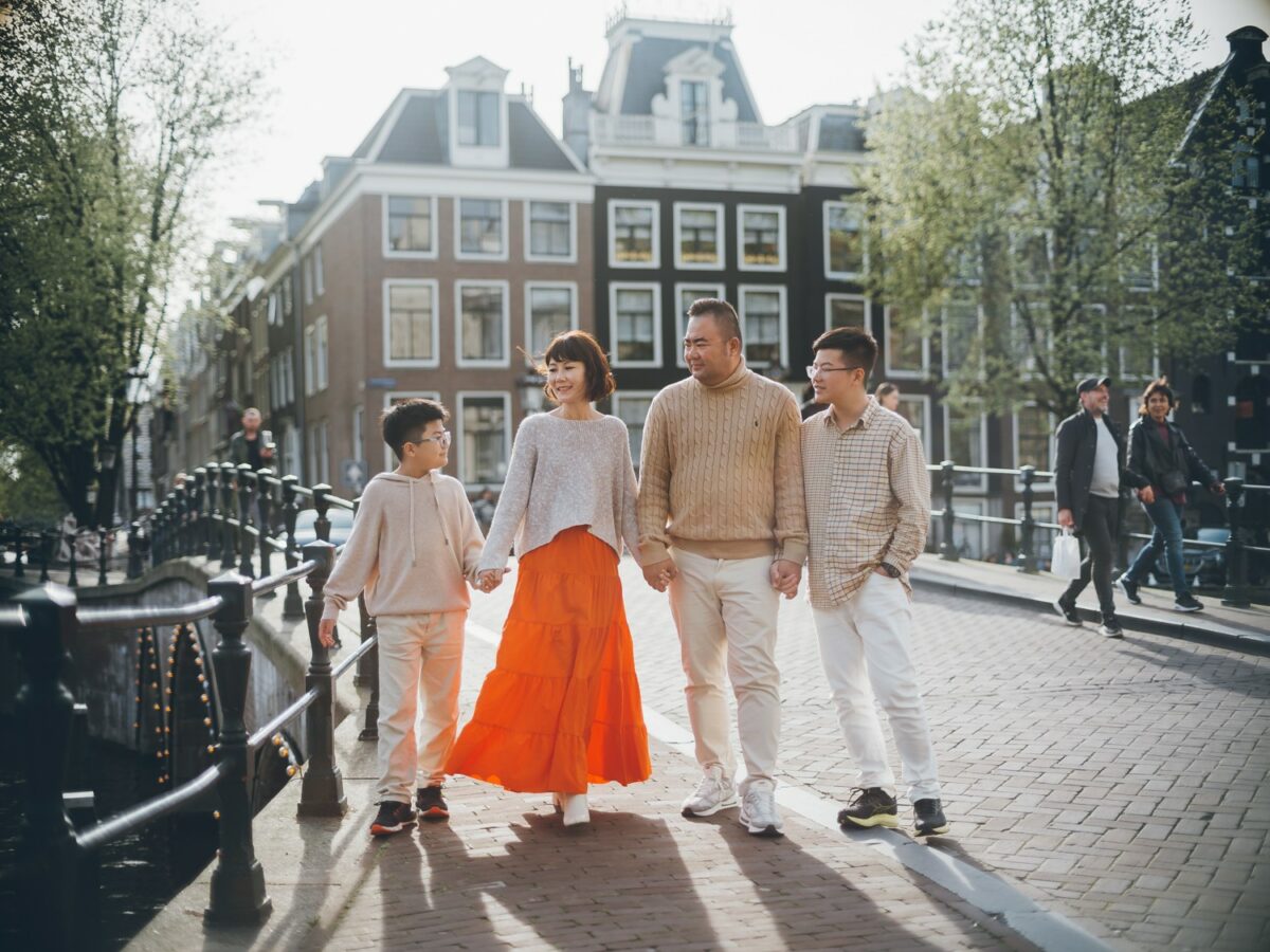 Familie fotosessie in Amsterdam