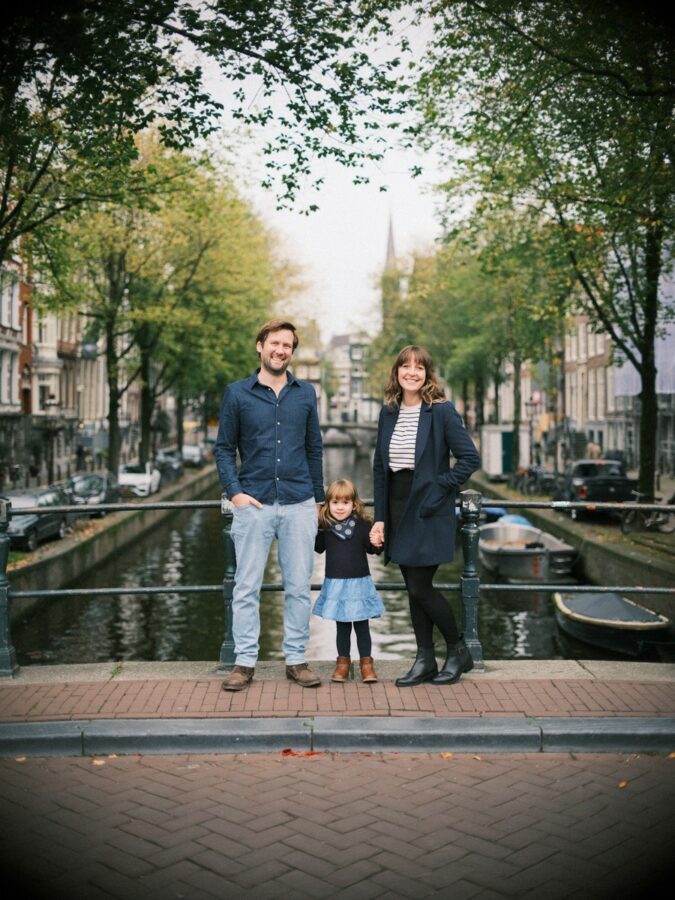 Family Canals Shoot in Amsterdam