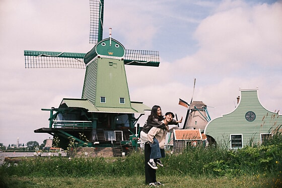Professionele koppel fotograaf in Zaanse Schans
